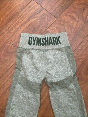 Gymshark Seamless High-Waist Leggings - Heather Green